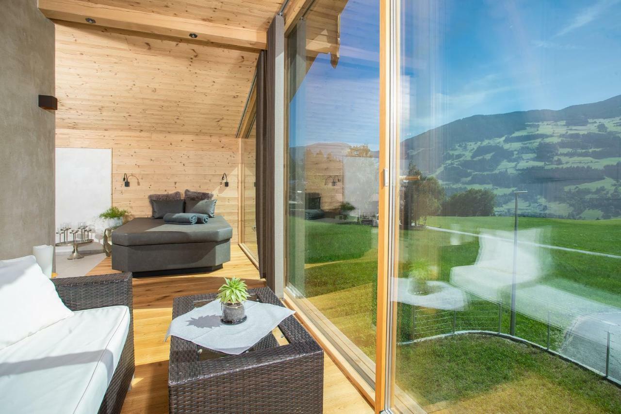 "Chalet Bergzeit" Ferienhaus Mit Sauna & Wellness Fuegenberg Exterior photo